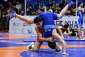 Первенство России по греко-римской борьбе среди юниоров до 21 года (Бердск, НСО), 8-12.03.2023_225