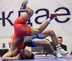 Первенство России по греко-римской борьбе среди юниоров до 21 года (Бердск, НСО), 8-12.03.2023_250