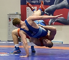 Первенство России по греко-римской борьбе среди юниоров до 21 года (Бердск, НСО), 8-12.03.2023_261