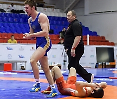 Первенство России по греко-римской борьбе среди юниоров до 21 года (Бердск, НСО), 8-12.03.2023_276