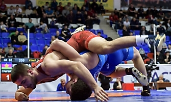 Первенство России по греко-римской борьбе среди юниоров до 21 года (Бердск, НСО), 8-12.03.2023_309