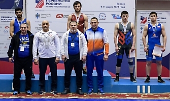 Первенство России по греко-римской борьбе среди юниоров до 21 года (Бердск, НСО), 8-12.03.2023_322