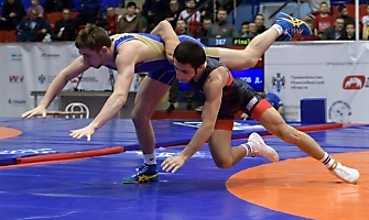 Первенство России по греко-римской борьбе среди юниоров до 21 года (Бердск, НСО), 8-12.03.2023_324