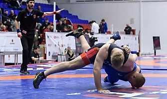 Первенство России по греко-римской борьбе среди юниоров до 21 года (Бердск, НСО), 8-12.03.2023_350