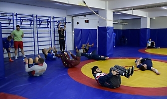 Профессиональная борцовская лига Ивана Поддубного. Взвешивание и пресс-конференция, 25.04.2023_7