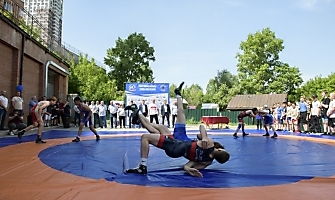 Открытие клуба вольной борьбы 