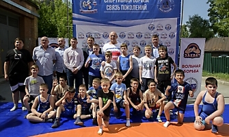 Открытие клуба вольной борьбы 