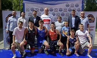 Открытие клуба вольной борьбы 