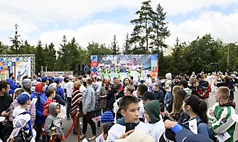 Открытие первой в России Аллеи олимпийцев, Омск, 12.08.2023_7