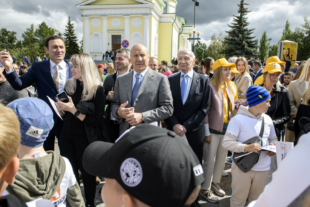 Открытие первой в России Аллеи олимпийцев, Омск, 12.08.2023_18