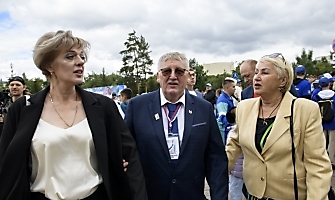 Открытие первой в России Аллеи олимпийцев, Омск, 12.08.2023_27