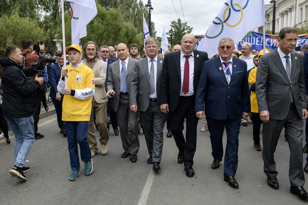 Открытие первой в России Аллеи олимпийцев, Омск, 12.08.2023_76