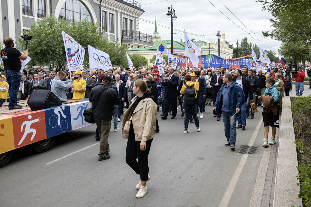 Открытие первой в России Аллеи олимпийцев, Омск, 12.08.2023_84