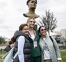 Открытие первой в России Аллеи олимпийцев, Омск, 12.08.2023_113