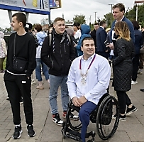 Открытие первой в России Аллеи олимпийцев, Омск, 12.08.2023_116