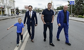 Открытие первой в России Аллеи олимпийцев, Омск, 12.08.2023_124