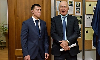 Открытие бюста Романа Власова в НГАУ 20.12.2016