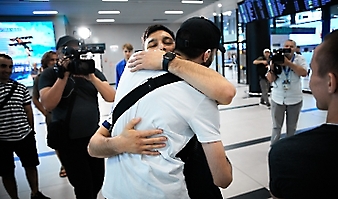 Встреча в аэропорту Грайра Оганесяна 9.07.2024 (фото Илья Федера)_8