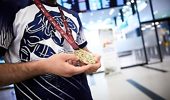 Встреча в аэропорту Грайра Оганесяна 9.07.2024 (фото Илья Федера)_17