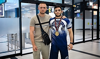 Встреча в аэропорту Грайра Оганесяна 9.07.2024 (фото Илья Федера)_24