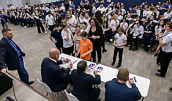 Открытия нового зала для занятий вольной борьбой в 211 школе, 29.11.2024_27