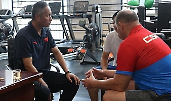 УТС сборной НСО по грека-римской борьбе в Китае_3