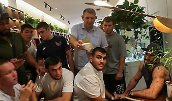 УТС сборной НСО по грека-римской борьбе в Китае_9