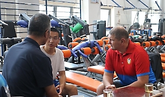 УТС сборной НСО по грека-римской борьбе в Китае_14