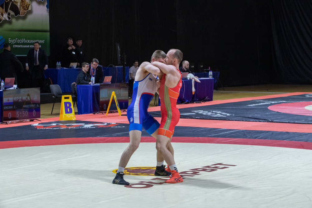 Всероссийские соревнования по греко-римской борьбе 