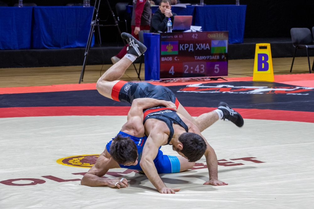 Всероссийские соревнования по греко-римской борьбе 
