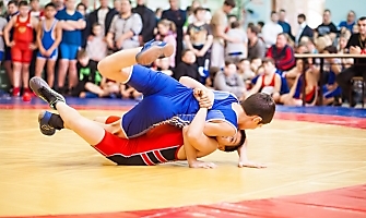 Традиционный турнир по греко-римской борьбе «Шлюз-2017» среди юношей 2005-2006 г.г.р. (фото: Валерий Шишков, Виталий Сова)