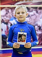 Тренировка Романа Власова в секции борьбы, лицей №13, п. Краснообск_13