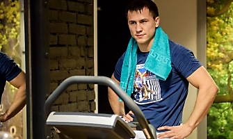 Японский борец Такеши Изуми на сборах в Новосибирске, декабрь 2018_5