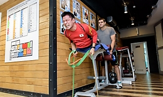 Японский борец Такеши Изуми на сборах в Новосибирске, декабрь 2018_12