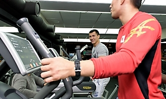 Японский борец Такеши Изуми на сборах в Новосибирске, декабрь 2018_23