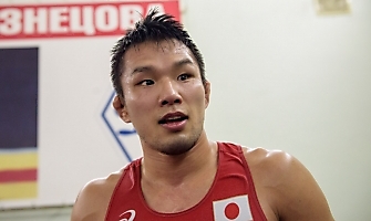 Японский борец Такеши Изуми на сборах в Новосибирске, декабрь 2018_42