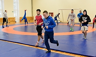 УТС сборной Новосибирской области по греко-римской борьбе, январь 2019 (спортивно-тренировочный комплекс «Олимпийский»)