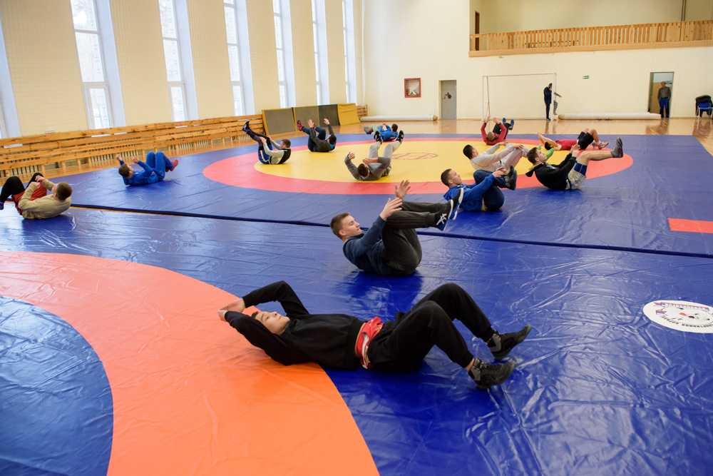 УТС сборной Новосибирской области по греко-римской борьбе, январь 2019 (спортивно-тренировочный комплекс «Олимпийский»)_2