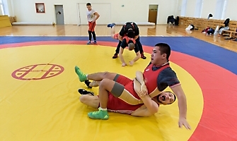 УТС сборной Новосибирской области по греко-римской борьбе, январь 2019 (спортивно-тренировочный комплекс «Олимпийский»)_15