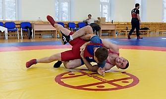 УТС сборной Новосибирской области по греко-римской борьбе, январь 2019 (спортивно-тренировочный комплекс «Олимпийский»)_16