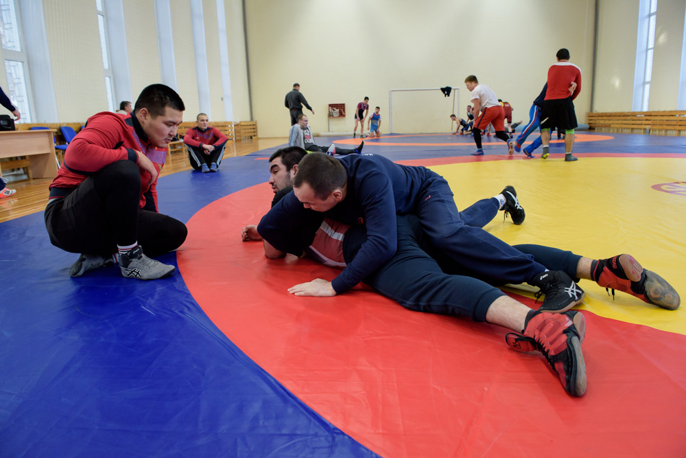 УТС сборной Новосибирской области по греко-римской борьбе, январь 2019 (спортивно-тренировочный комплекс «Олимпийский»)_27