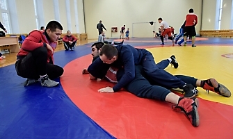 УТС сборной Новосибирской области по греко-римской борьбе, январь 2019 (спортивно-тренировочный комплекс «Олимпийский»)_27