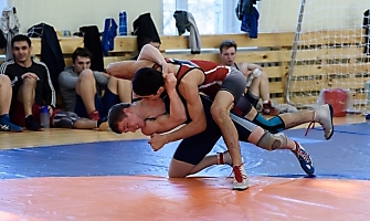База Олимпийская. Сборная НСО по греко-римской борьбе, 15.03.2017_6