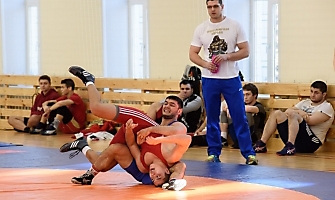 База Олимпийская. Сборная НСО по греко-римской борьбе, 15.03.2017_9