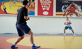 Тренировка Р. Власова в СК 