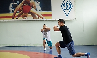 Тренировка Р. Власова в СК 