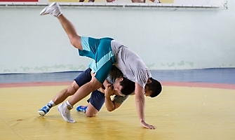 Тренировка Р. Власова в СК 