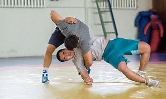 Тренировка Р. Власова в СК 