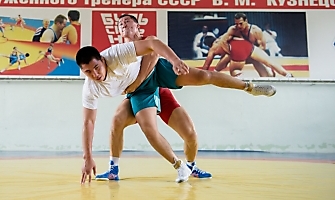 Тренировка Р. Власова в СК 