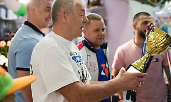 Встреча победителей первенства Европы по греко-римской борьбе в аэропорту Толмачёво С. Степанова, Ш. Ожаева, М. Лаптева-25.05.2021_34